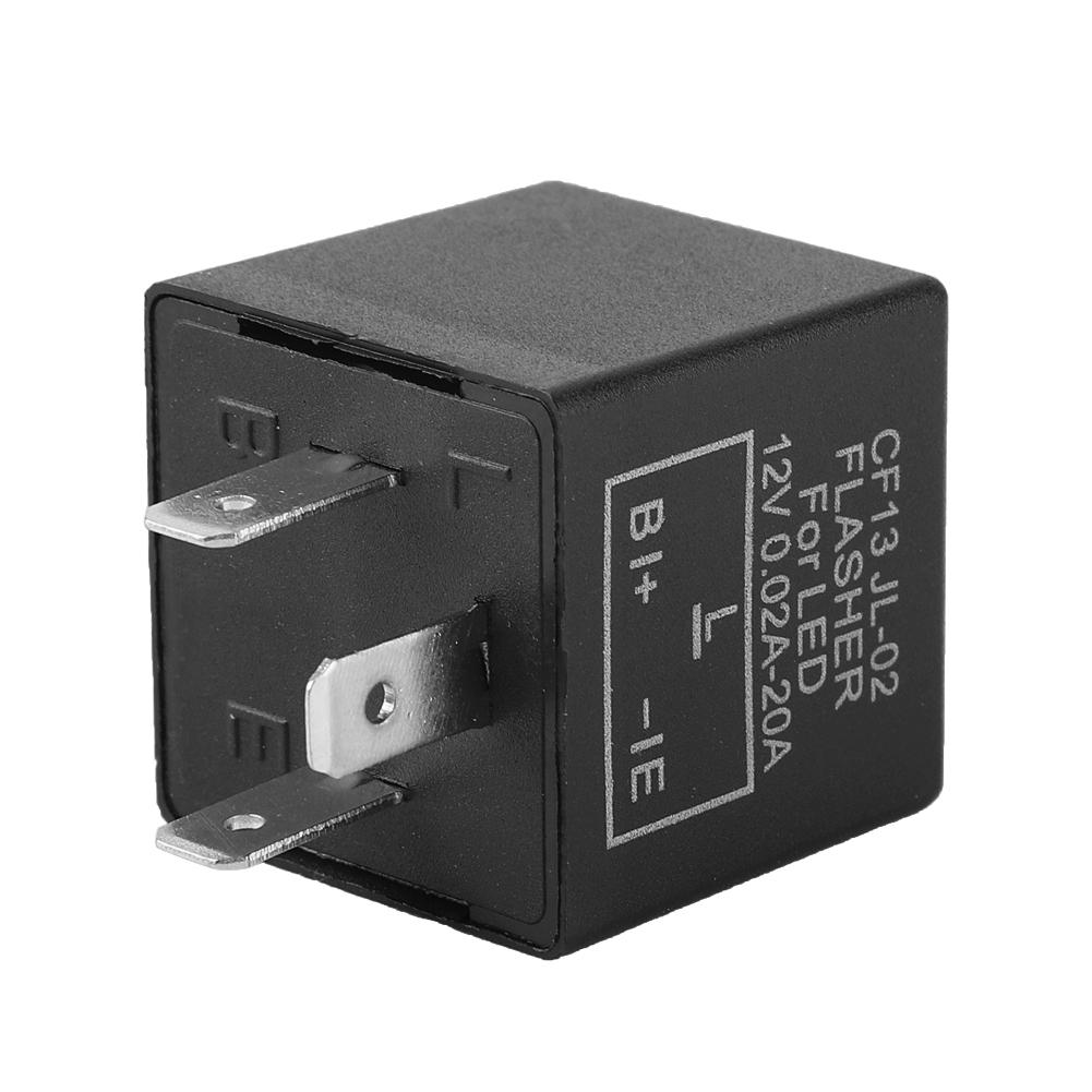 Электронное светодиодное регулируемое реле-мигалка для указателей поворота FLL002 CF13 JL 02