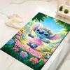 Custom 1Pc Stitch'S Magical Garden Adventure Rug Office Carpet Indoor Outdoor Entrance Doormat Nonslip Soft And Comfortable Living Room D916269