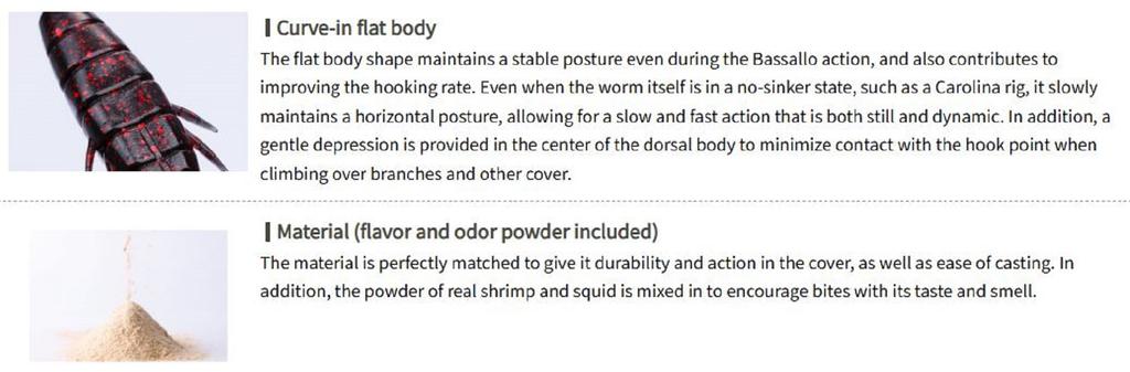 OSP Мягкая приманка Dolive Beaver 3,5 дюйма W-034 (9689)