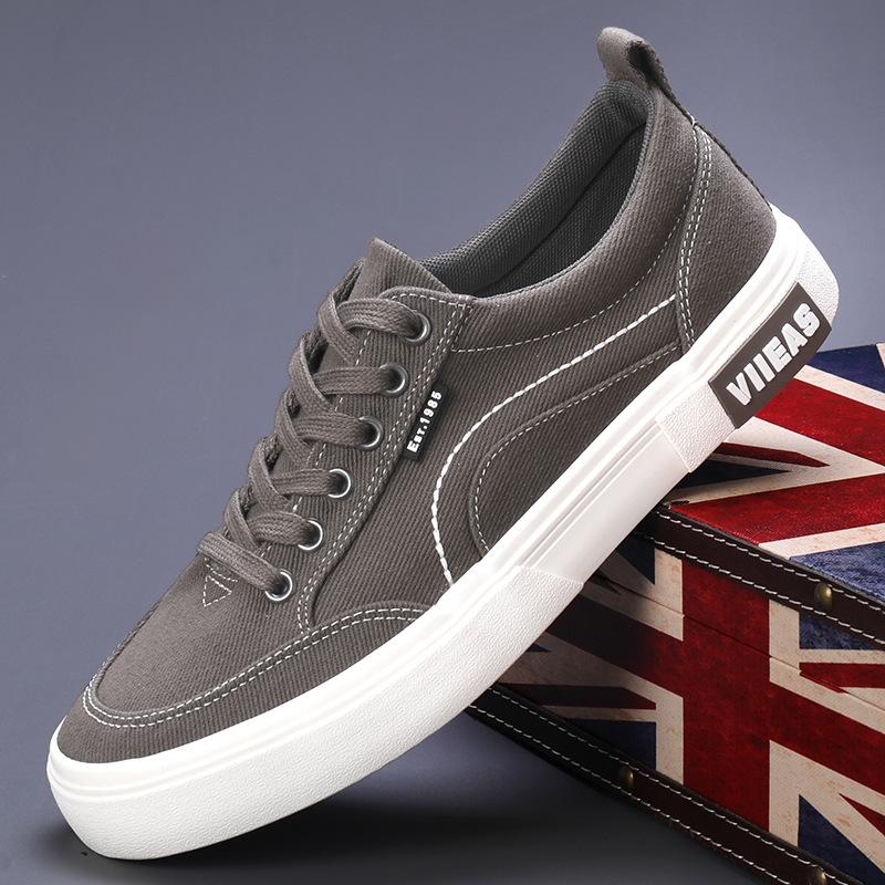 Весенняя новая мужская обувь, модная обувь, мужская парусиновая обувь, корейская универсальная модная повседневная обувь, дышащая модная обувь для сноуборда