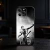 Чехол для телефона MGK LOST A-AMERICANA Для iPhone 17,16,15,14,13,12,11 Plus,Pro Max,SE4 Мягкий силиконовый черный чехол