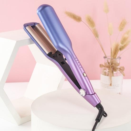 25/32MM Egg Roll Curling Iron 5 Temperature Adjustable French Wave Hair Curler Quick Heating Electric Hair Crimper Waver Women Wavy Hair Curling Wand
