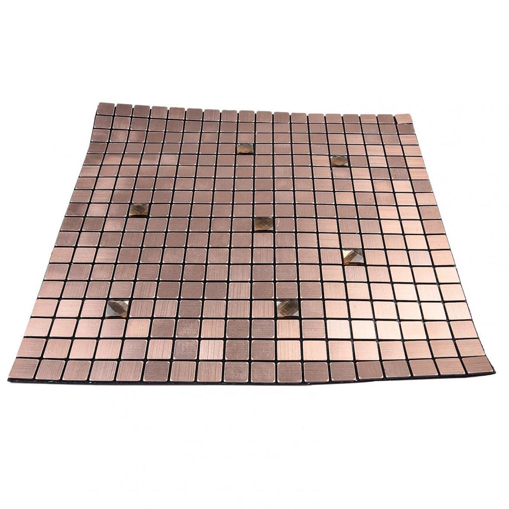 Кухонная мозаичная наклейка для фартука Название продукта Серебристый