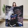 Adrian Chase  Vigilante Peacemaker Flannel Blanket  Soft Warm Bedding Throws for Home Decor Airplane Bedspread Sofa Bed Cover