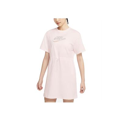 Платье As W Nsw Gx Ftra American Vintage Casual Sports Breathable Letter Printed A-Line Comfortable Short Sleeve Dress Women dresses Pink DD5783-640