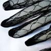 Performance Retro Dinner Dress Dress Accessories Short Banquet Wedding Thin Mittens Lace Gloves Bridal Mesh Gloves