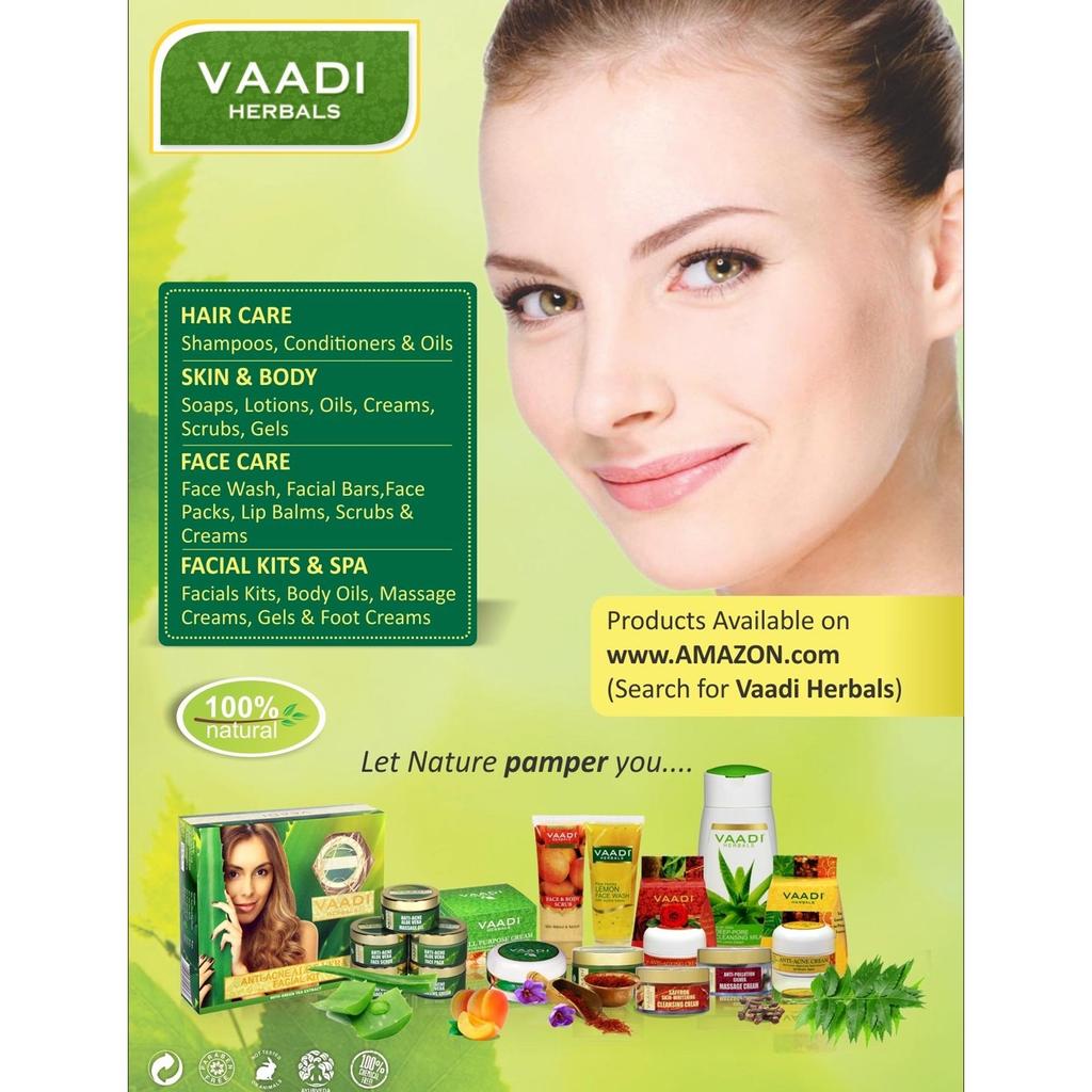 Vaadi Herbals Heavenly Lavender And Rosemary Shower Gel 300 Ml Spa Like Body Cleanser With Calming Aroma Care