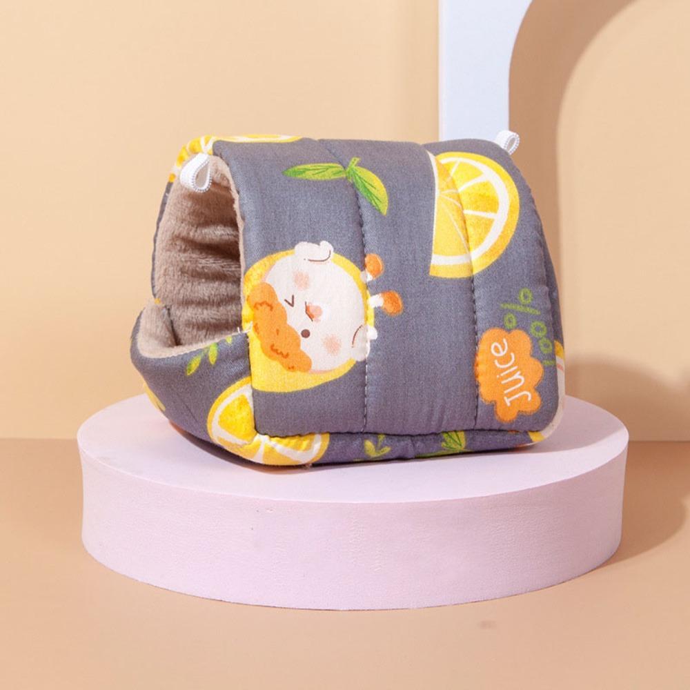 Кролик Белка Хижина Маленькое Животное Спальное Место Теплое Гнездо Морской Свинки Креативный Мини Клетка Коврик Зима