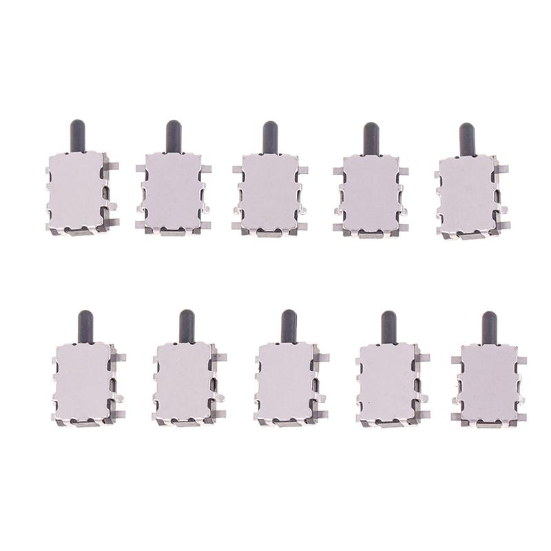 10 шт. Мини-ползунковый переключатель сброса микропереключатель нормально открытый/нормально закрытый боковой нажатие
