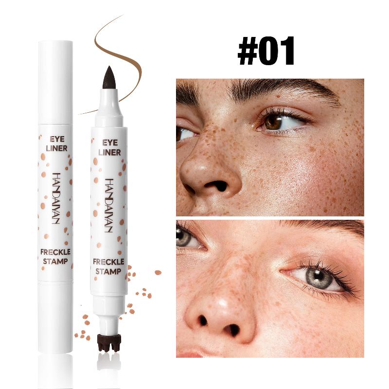 1PC Face Fake Freckles Pen Natural Waterproof Lifelike Fake Freckles Pen for Long Lasting Look Dot Spot Pen Makep Tool Cosmetic
