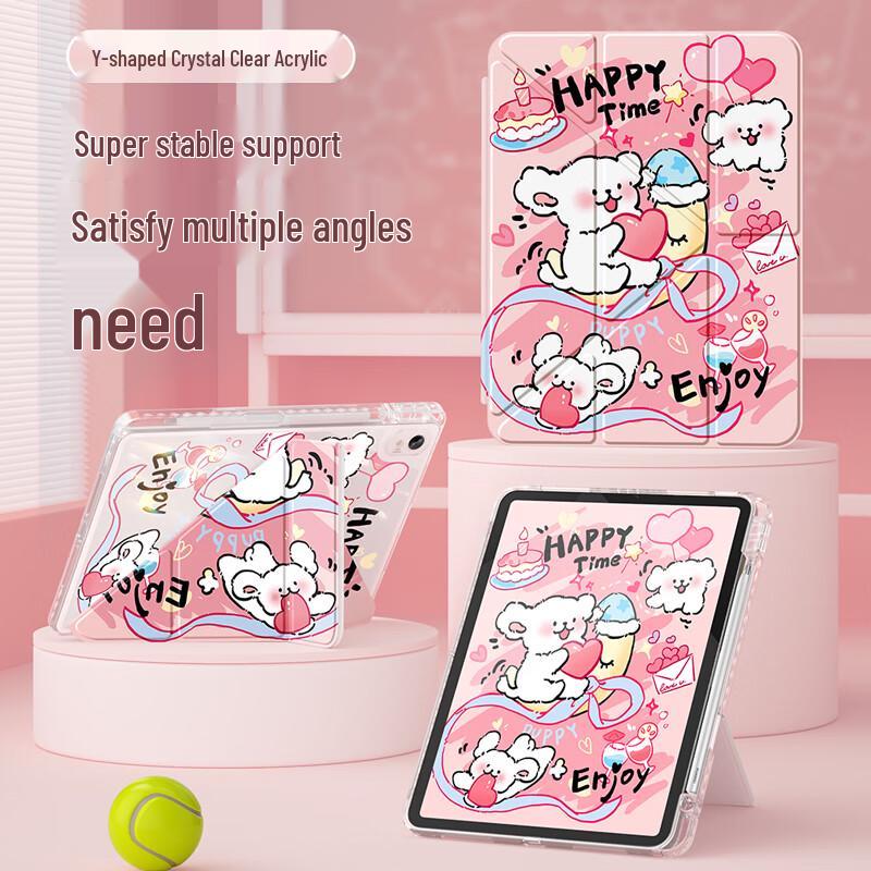 QBOSS Чехол-книжка Y-Fold Love Doggy для Huawei MatePad
