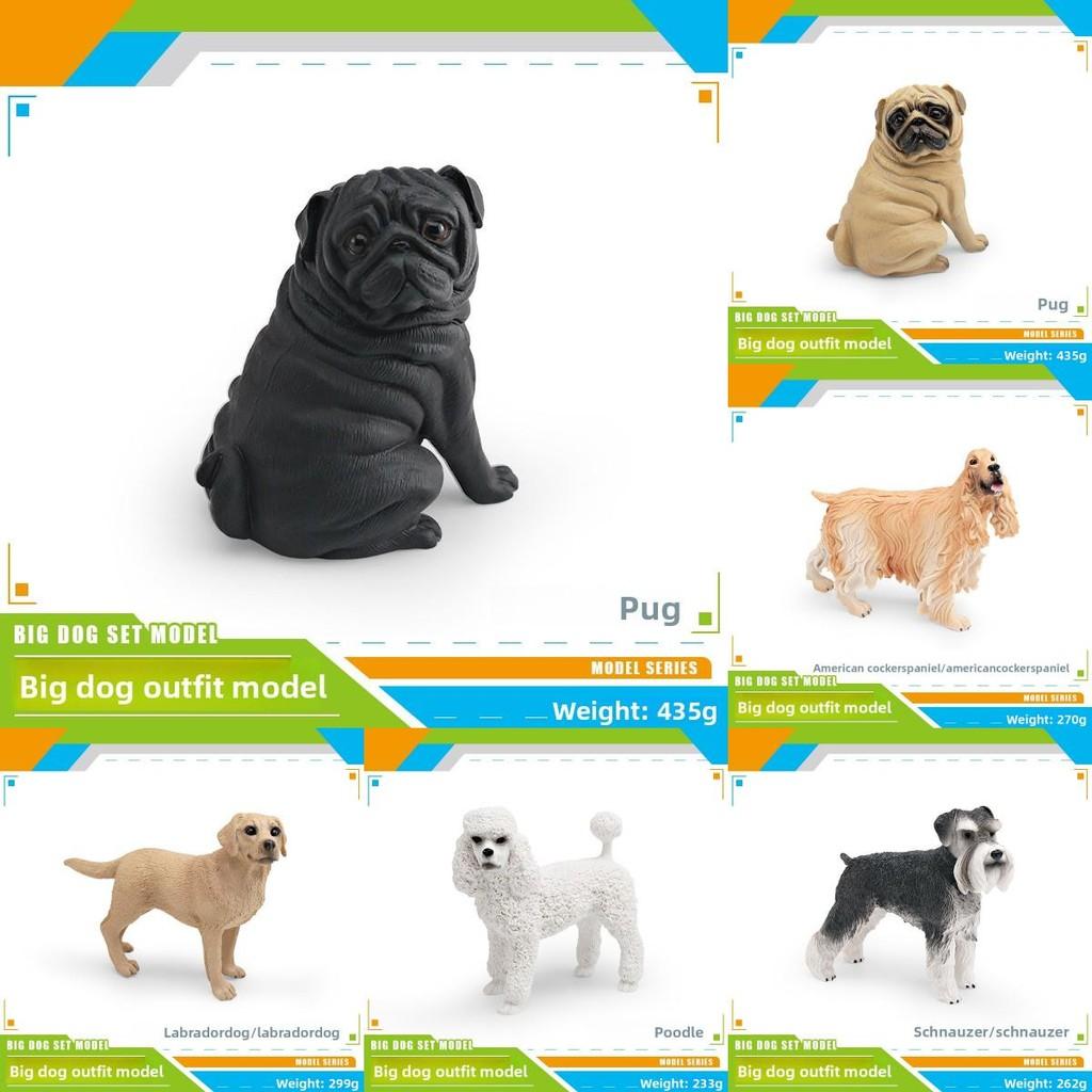 Realistic Dog Model Pvc Collectors Pet Figurine For Home Decor And Gift Ideas