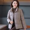 XueZhongFei Women's Elegant Embroidered Winter Down Jacket X2501419390F