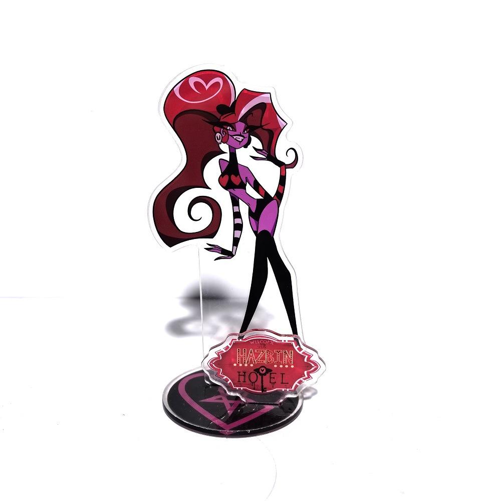 Anime Helluva Boss Figure Fashion Acrylic Stand Action Figurine Accessories Collection Desktop Ornaments Kids Gift