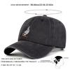 Baseball Denim Washed Stitching Embroidered Pigeon Neutral Gender Women  Men For Caps Spring Autumn Outdoor Adjustable Casual Hats Sunscreen Hat