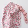 360-Degree Coverage Drool Bib Cotton Gauze Burp Cloth Soft Baby Feeding Bib  For Newborn Infants