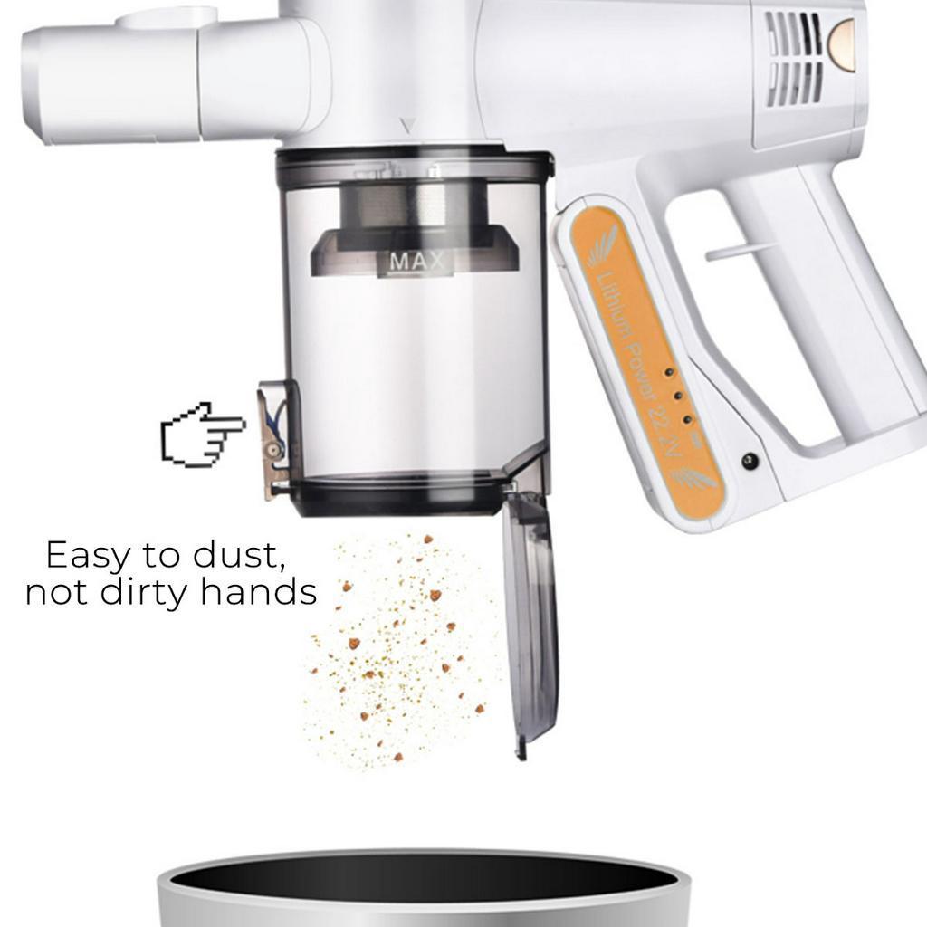 Wireless Vacuum Cleaner 9000PA Handheld Sweeping Cleaning Strong Dust Collector for Home Carpet Cyclone Suction Aspirator 2 In 1