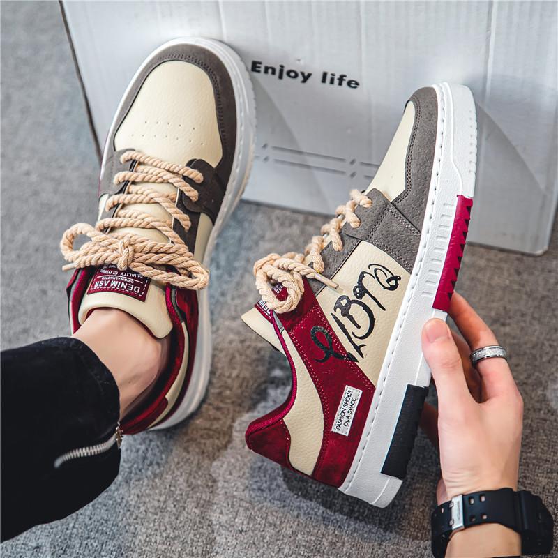 Men's shoes new casual sports board shoes men's explosion