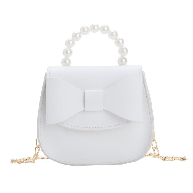 Modern And Chic Princess Shoulder Bag With Adorable Bowknot Design For Children