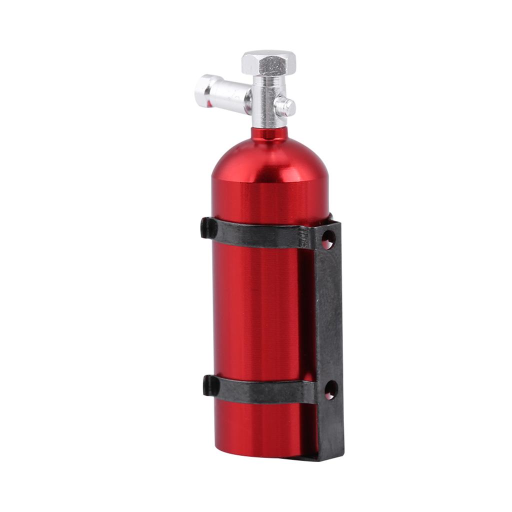 Simulation Metal Mini Fire Extinguisher for CC01 SCX10 TRX4 D90 RC Crawler Car