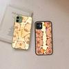 Cute Cartoon Capybara For Silicone Matte Phone Case For iPhone 16 Pro Max 15 14 13 12 11 X XS MAX