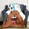 Friends Winter Adventure Flannel Blanket Super Soft Warm Cozy Blanket For Sofa Bed Office Travel Allseason Home Decor Gift
