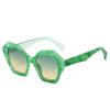 Vintage Polygon Square Women Sunglasses Fashion Hexagon Shades Pattern Frame Female Sun Glasses Oculus Uv400