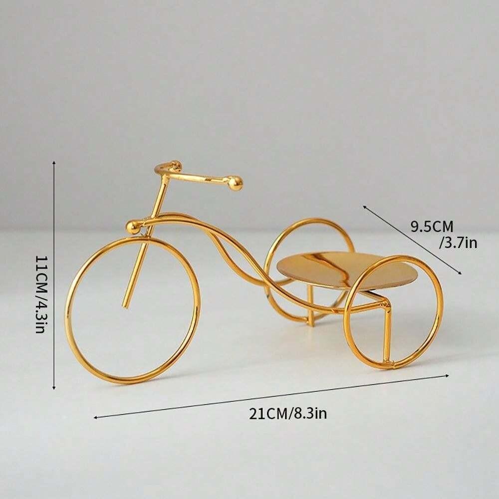 Modern Bicycle Statues Iron Decoration Creative Bicycler Aromatherapy Rack For Home Office Living Room Dining Table Decoration