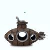 Hollow Fish Shrimp Shelter Cave Artificial Ornaments Layout Prop Aquarium Fish Tank Landscaping Decor