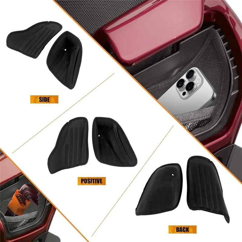 Inner Storage Bag Kit For Motorcycle For Touring Road Glide FLTRX FLTRU FLTRK Faring Glove Box Compartment Liners