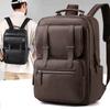 PU деловой мужской рюкзак большой емкости компьютерная сумка офисный рюкзак
