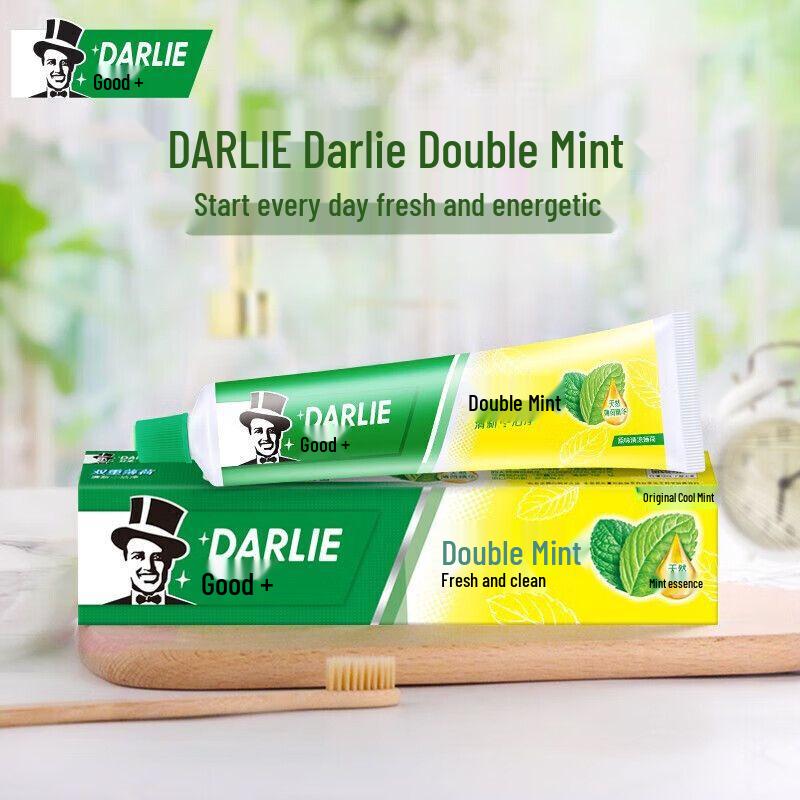 Darlie Double Action Mint Toothpaste 90g (Pack of 2)