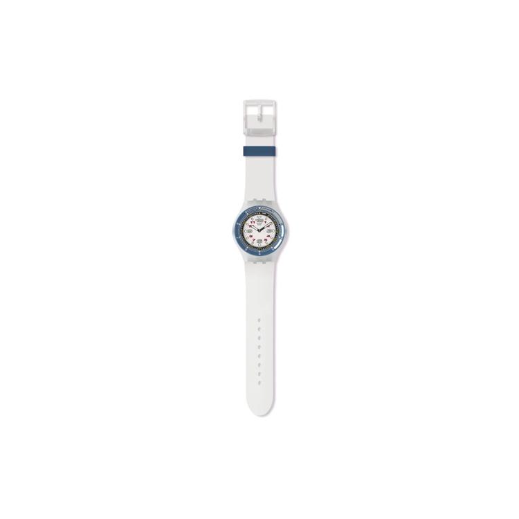 Swatch Унисекс 47мм Белые Часы SULW100D SULW100D