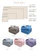 Imabari Towel Large Bath Approximately 70 x 140 Certified Made in Highly Large Medium Solid Eve Blue Towel, cm, Brand, Japan, Quick-Drying, Absorbent,