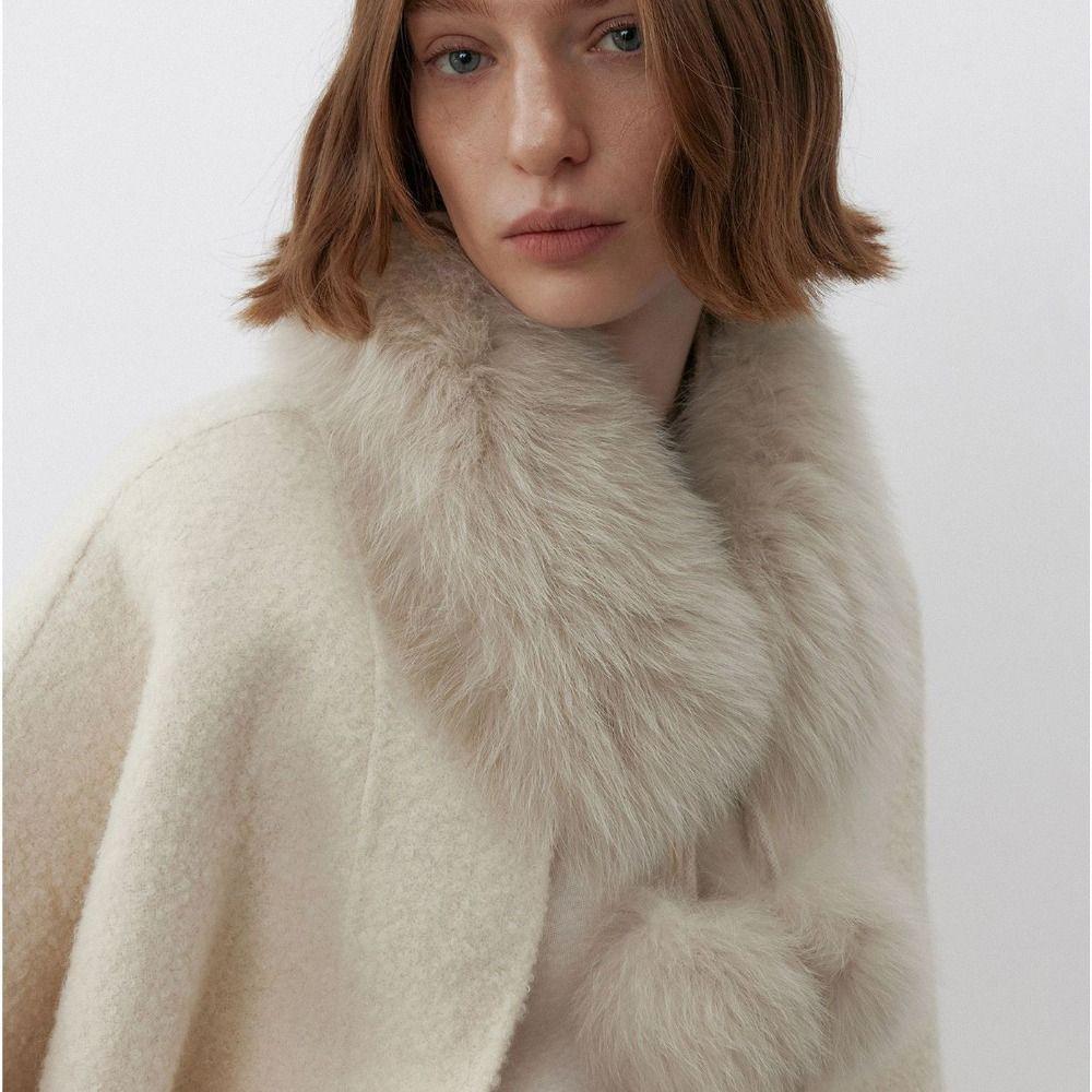 Warm Magnetic Imitation Fur Scarf Faux Rabbit Fur Women Winter Scarves Cute Plush Scarf For Girls