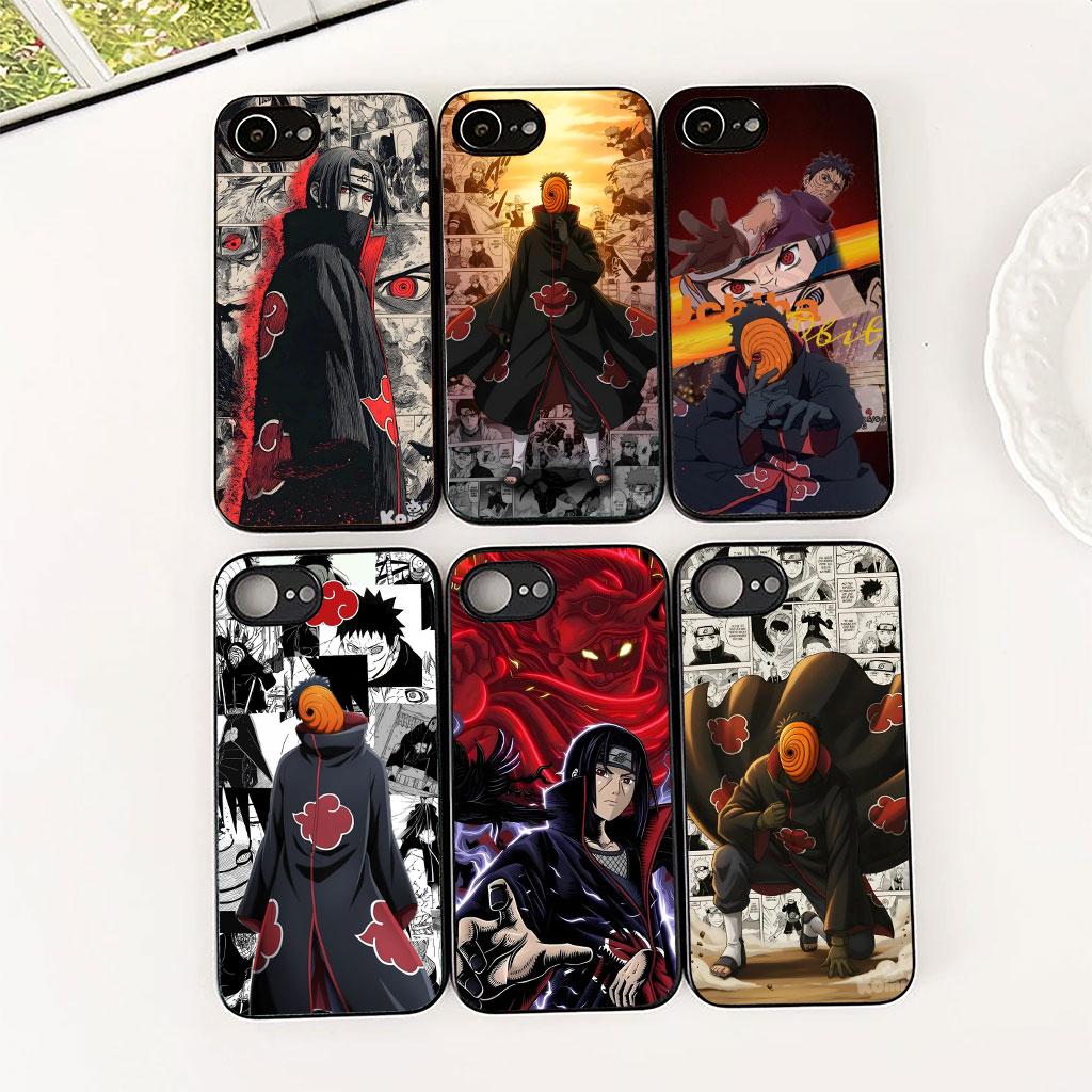 Phone Cover for Xiaomi Redmi Note 12 11 10 A3 Pro 10A 10C 12C Note12 5G 4G Soft Case Tobi Obito Narutos Uchiha Sasuke Itachi