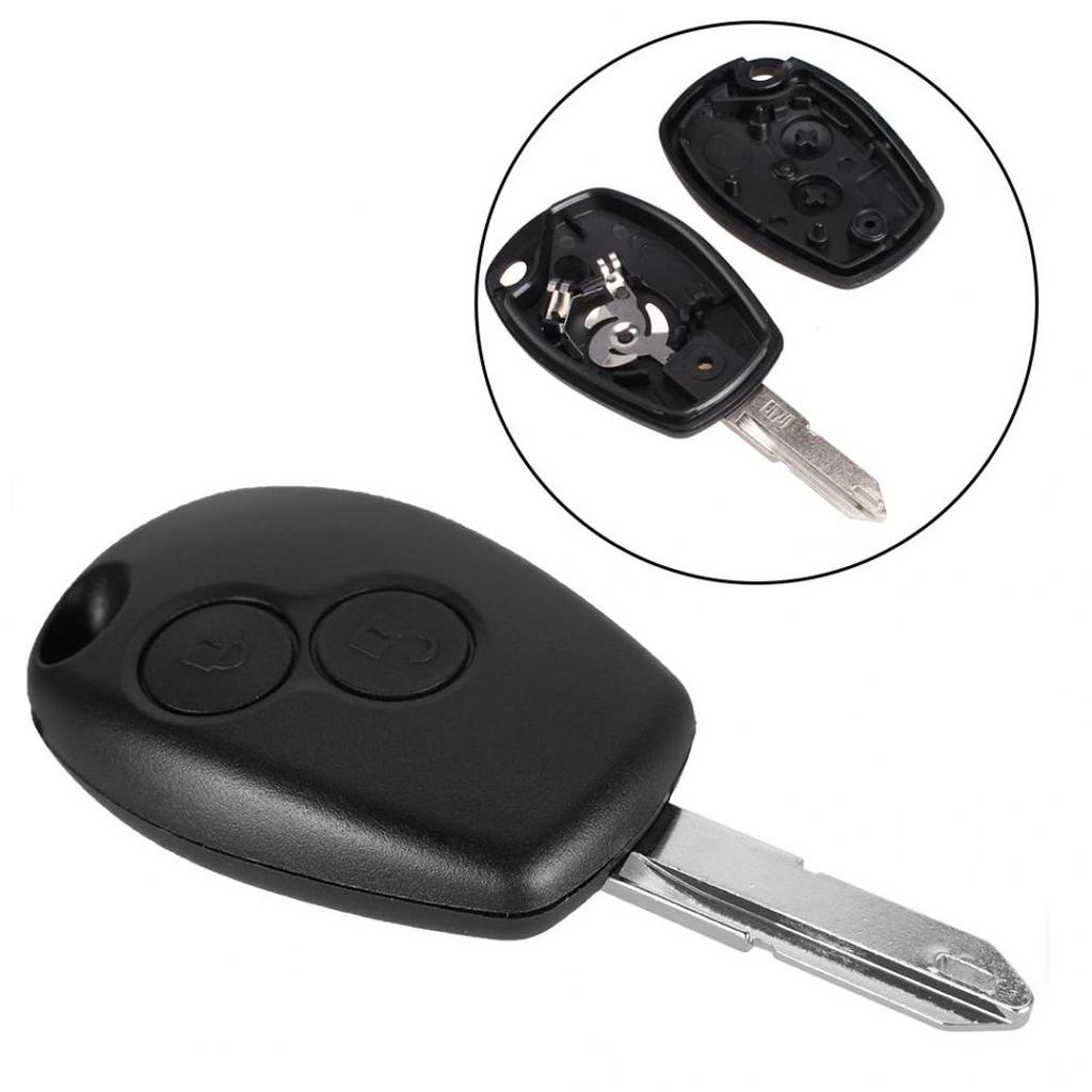 2 Button Car Remote Key Fob Cover Case for Renault Duster Logan Fluence Clio