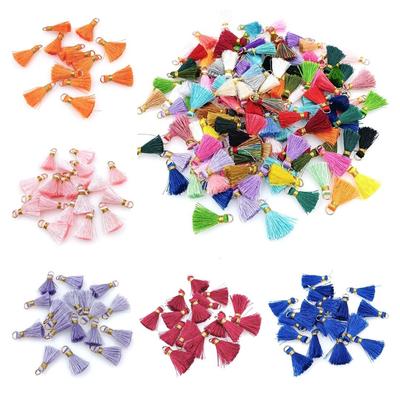 20 шт., золотые нити, петли, маленькие бахромы с кисточками, ювелирные аксессуары, серьги «сделай сам», аксессуары для волос, модные материалы ручной работы