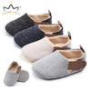 New Baby Boy Shoes First Walkers Spring Summer Soft Cotton Non-slip Toddler Shoes For Boys Girl Solid Color Infant Casual Shoes