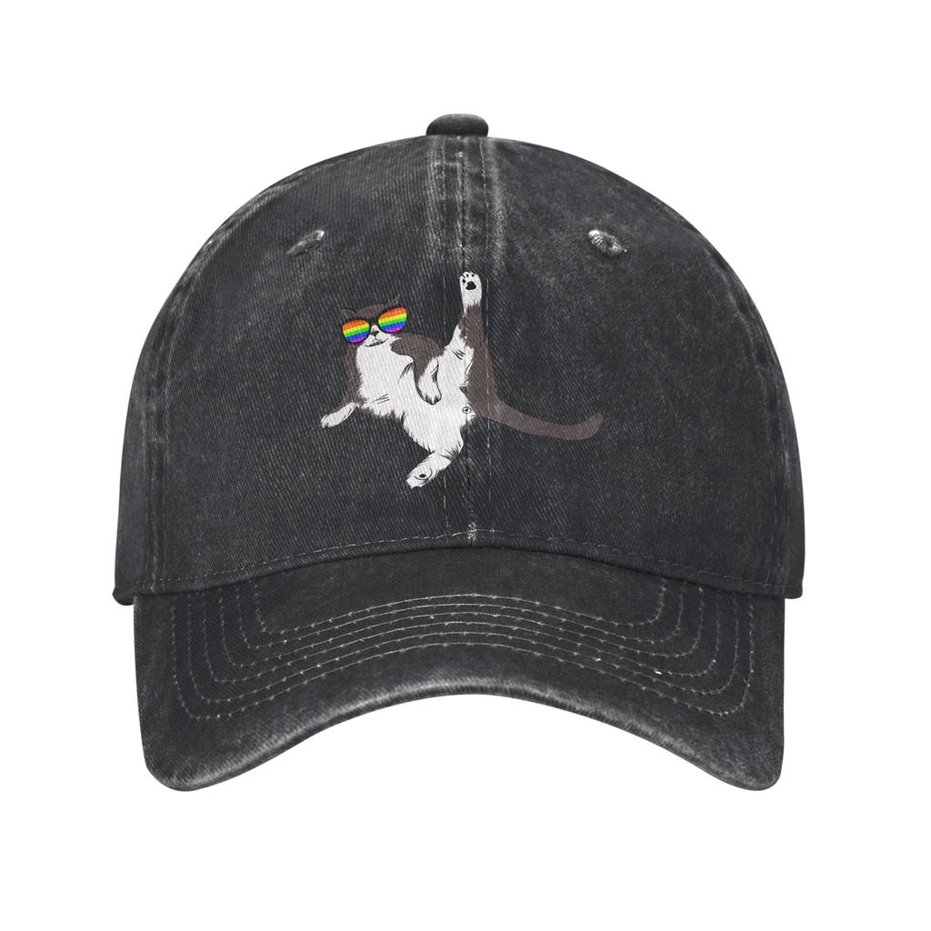 Equality LGBT Pride Awareness for Gay Baseball Cap Unisex Women Distressed Denim Washed Snapback Hat Outdoor Adjustable Caps Hat