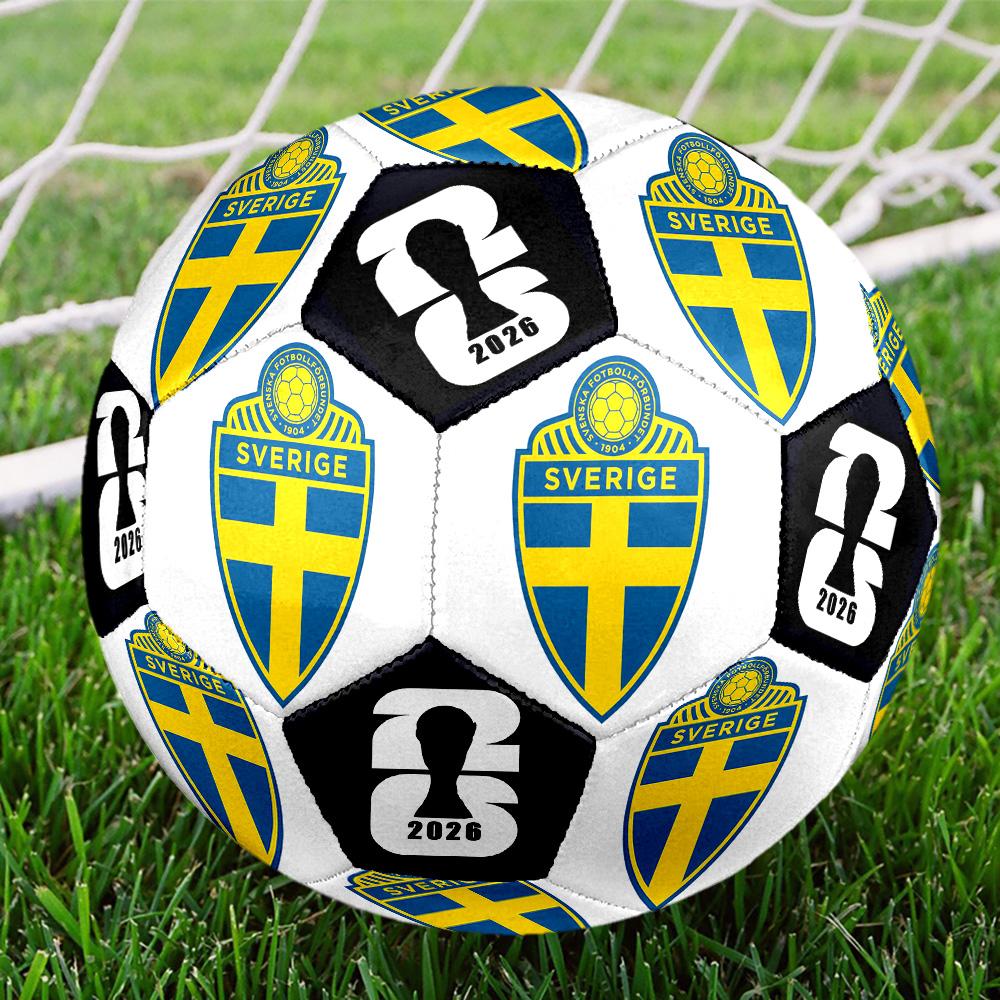 1pc Swedish Football Size 5 Soccer Ball Professional Match Training Football Indoor &Outdoor Sports Ball Club Training Ball Lightweight Durable y35