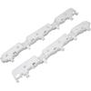 FZJDSD 2Pcs Front Bumper Bracket Retainer Left & Right side Compatible with Nissan NV 2013 2014 2015 2016 2017 2018 2019 2020 2021 Replace 622253LM0A