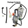 Dual Fuel Carburetor For Honda GX360 GX390 GX420 188F 190F Auto Choke Engine