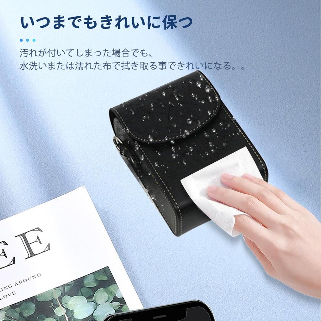 NOUKAJU Case, Cover, Camera Bag, Storage Bag for KODAK PIXPRO FZ55. Drop-proof, Scratch-resistant, Shockproof, and Dustproof. (Black)