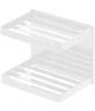 Yamazaki Tower Magnetic Bathroom Soap 2 W12 X X Soap Bathroom Product 3809 Tray, Tiers, White, Approx. D8.5 H10cm, Holder, Storage, Code