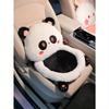 Cozy Up Your Car with 1pc Cute Ladies' Winter Car Seat Cushion Plush, Heated, Neck Pillow and Lumbar Support Keeping You Warm During Winter Drives