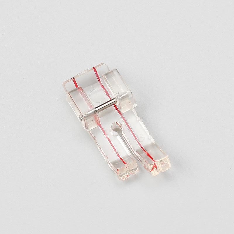 Лапка для бытовых швейных машин 602 прозрачная 1/4" для квилтинга Brother Singer Babylock