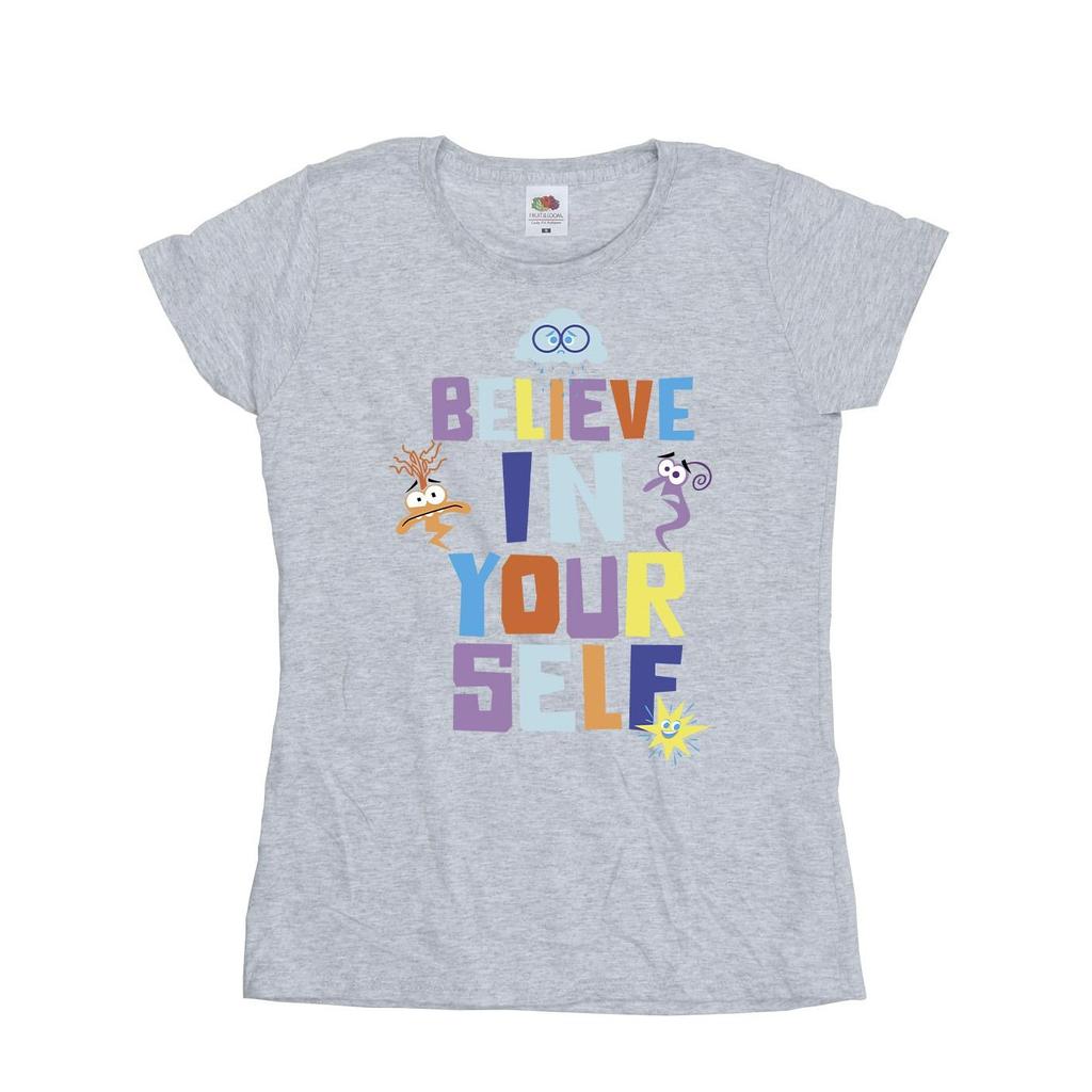 Inside Out 2 Womens/Ladies Believe In Yourself T-Shirt