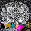 Mandala Tapestry Flower Wall Hanging Beach Throw Rug Blanket Camping Tent Travel Mattress Boho Bedroom Room Decor 150 X 150cm