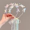Korean Ribbon Hairbands Cute Children Headband New Princess Hair Hoop  for Girls